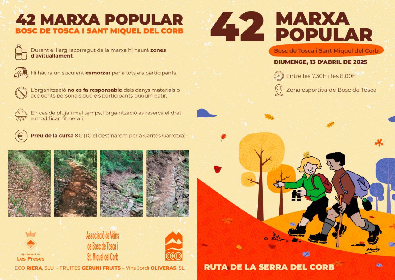 marxa bosc tosca 2025